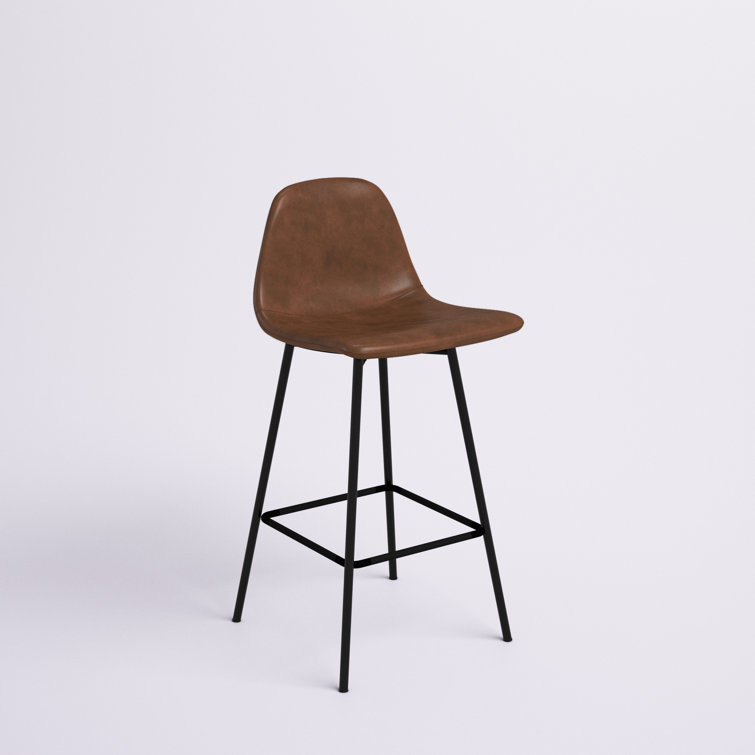 Bowen Vegan Leather Bar and Counter Stool